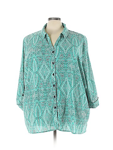 Catherines 3/4 Sleeve Blouse (view 1)