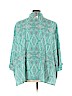Catherines Blue 3/4 Sleeve Blouse Size 5X - photo 2