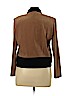 Positive Attitude 100% Polyester Brown Jacket Size 14 - photo 2