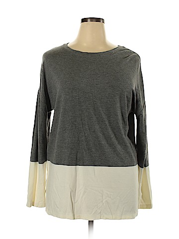 Ann Taylor LOFT Long Sleeve T-Shirt (view 1)