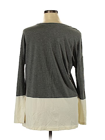 Ann Taylor LOFT Long Sleeve T-Shirt (view 2)