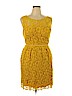 Jenny Yoo Collection Yellow Cocktail Dress Size 14 - photo 1
