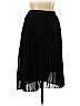 Banana Republic 100% Polyester Black Casual Skirt Size 14 - photo 2