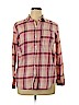 H&M 100% Cotton Pink Long Sleeve Button-Down Shirt Size 12 - photo 1