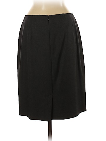 Linda Allard Ellen Tracy Wool Skirt (view 2)