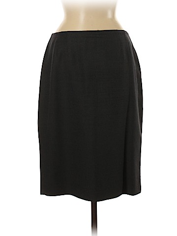Linda Allard Ellen Tracy Wool Skirt (view 1)