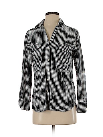 Zara Long Sleeve Button-Down Shirt (view 1)