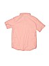 Old Navy 100% Cotton Orange Short Sleeve Button-Down Shirt Size 6 - 7 - photo 2