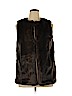 Forever 21 Brown Faux Fur Vest Size L - photo 1