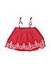 Old Navy 100% Cotton Solid Red Dress Size 2T - photo 2