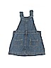 Carter's 100% Cotton Blue Overall Shorts 12-18 MO / 18 MO - photo 2