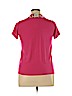 Poof! Pink Short Sleeve Top Size XL - photo 2