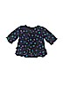 Baby Gap 100% Cotton Print Blue 3/4 Sleeve Blouse Size 12-18 mo - photo 1