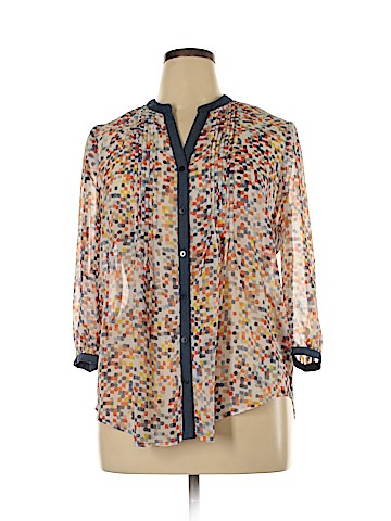 Liz Claiborne 3/4 Sleeve Blouse (view 1)