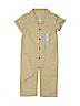 Baby Gap 100% Cotton Solid Tan Short Sleeve Outfit Size 18-24 mo - photo 1