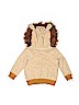 Genuine Kids from Oshkosh Tan Zip Up Hoodie Size 2T - photo 2