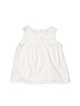 Baby Gap 100% Cotton White Sleeveless T-Shirt Size 4T - photo 2