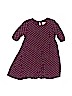 Old Navy 100% Rayon Polka Dots Burgundy Dress Size 5T - photo 1
