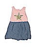 Gap Kids 100% Cotton Graphic Pink Dress Size S (kids) - photo 1