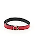 Calvin Klein Solid Red Belt Size S - photo 1