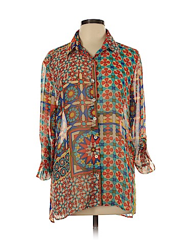 MULTIPLES Long Sleeve Blouse (view 1)