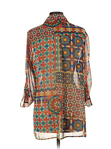 MULTIPLES Long Sleeve Blouse (view 2)