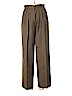 Giorgio Armani 100% Wool Brown Wool Pants Size EU (IT) 44 / US 8 - photo 1