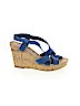 Montego Bay Club Blue Wedges Size 8 - photo 1