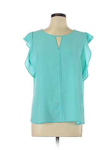 Karl Lagerfeld Short Sleeve Blouse (view 1)