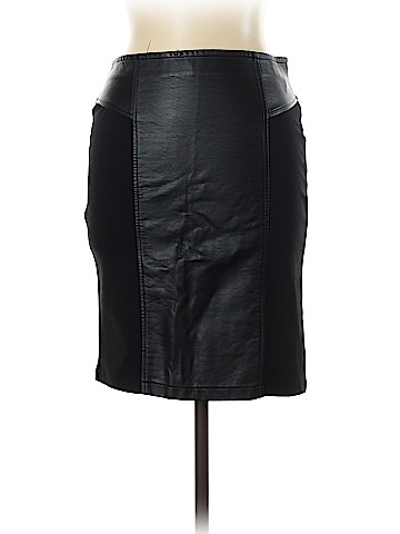 Forever 21 Faux Leather Skirt (view 1)