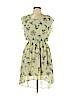A. Byer 100% Polyester Yellow Casual Dress Size L - photo 1