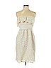 Shoshanna 100% Cotton Ivory Cocktail Dress Size 6 - photo 1