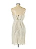 Shoshanna 100% Cotton Ivory Cocktail Dress Size 6 - photo 2