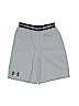 Under Armour 100% Polyester Solid Gray Athletic Shorts Size M (youth) - photo 1