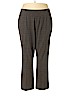 Investments II Brown Dress Pants Size 20 - photo 1