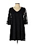 Francesca's Black Casual Dress Size XS - photo 1