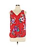 Old Navy 100% Rayon Red Sleeveless Blouse Size XL - photo 1