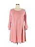 Apt. 9 Pink Casual Dress Size XL - photo 1