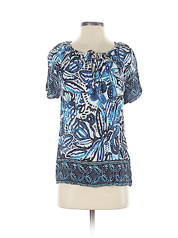 Lucky Brand Short Sleeve Blouse (view 1)