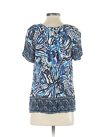 Lucky Brand Short Sleeve Blouse (view 2)