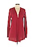 Eileen Fisher 100% Laine (wool) Red Wool Cardigan Size L - photo 1