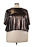 Wild Fable Brown Short Sleeve Top Size 3X - photo 1