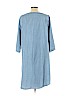 Eileen Fisher 100% Cotton Blue Casual Dress Size L - photo 2