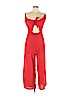 H&M 100% Rayon Red Jumpsuit Size 12 - photo 1