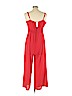 H&M 100% Rayon Red Jumpsuit Size 12 - photo 2