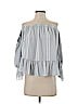 Misa White Long Sleeve Blouse Size M - photo 1