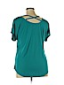 No Boundaries 100% Polyester Blue Short Sleeve Top Size XL - photo 2