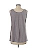 Eileen Fisher 100% Linen Gray Tank Top Size M - photo 2