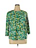 Links 100% Cotton Green 3/4 Sleeve T-Shirt Size XL - photo 1
