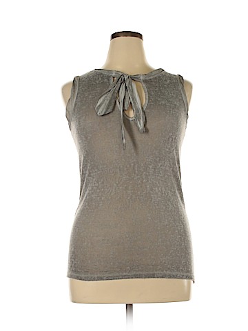 Tempo Paris Sleeveless Silk Top (view 1)